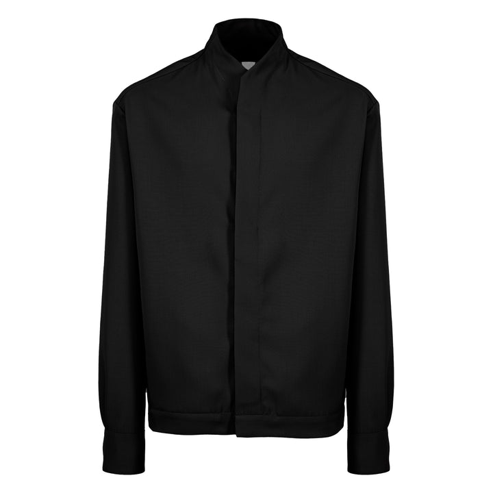 Giacca Base nero in lana tecnica