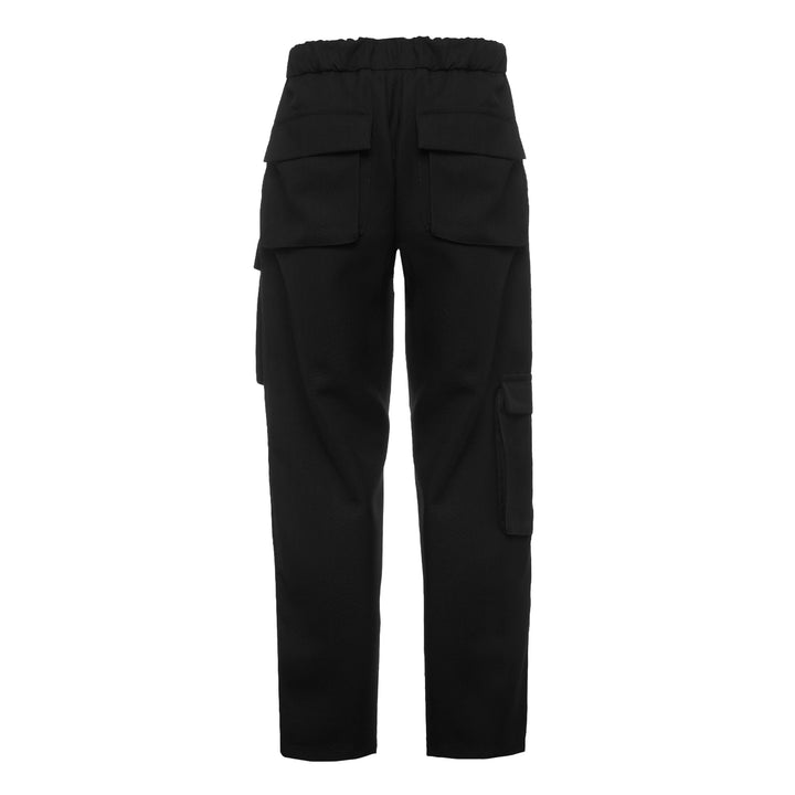 Pantalone Cargo in lana piquè