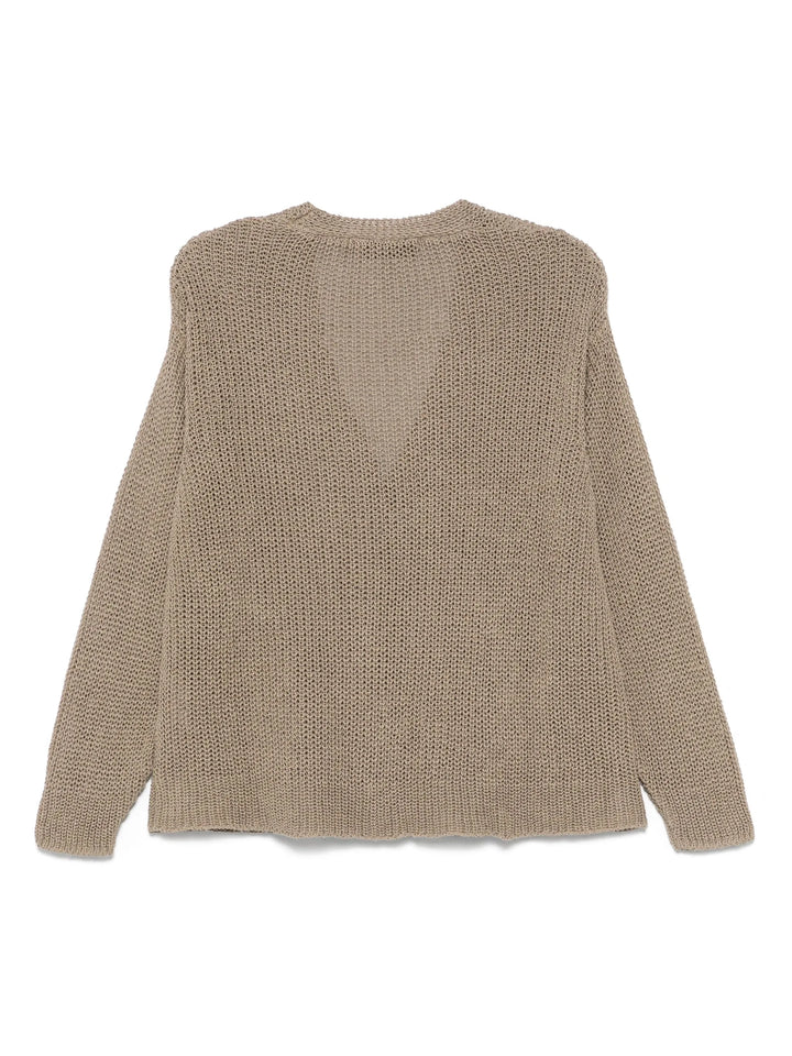 Cardigan in Lino e Cotone