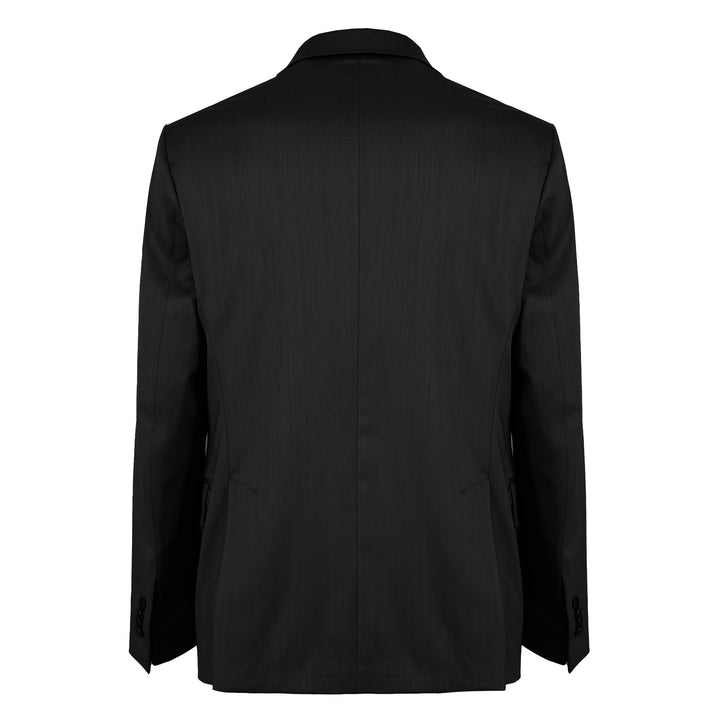 Blazer Demna nero in fresco di lana