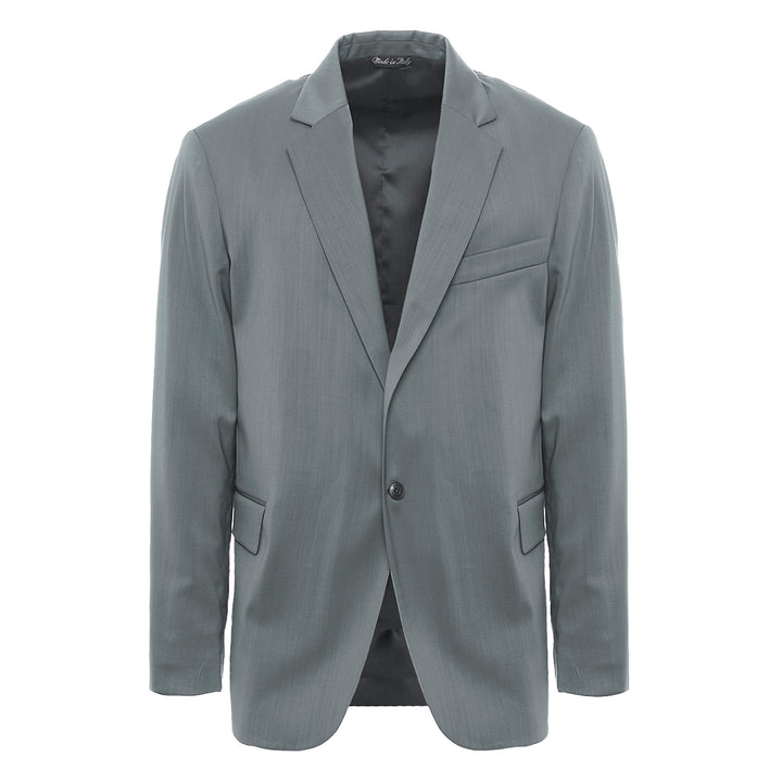 Blazer Joel grigio in fresco di lana