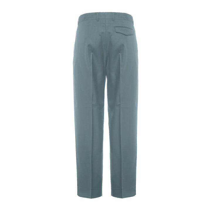 Pantalone Vincent verde menta in lana