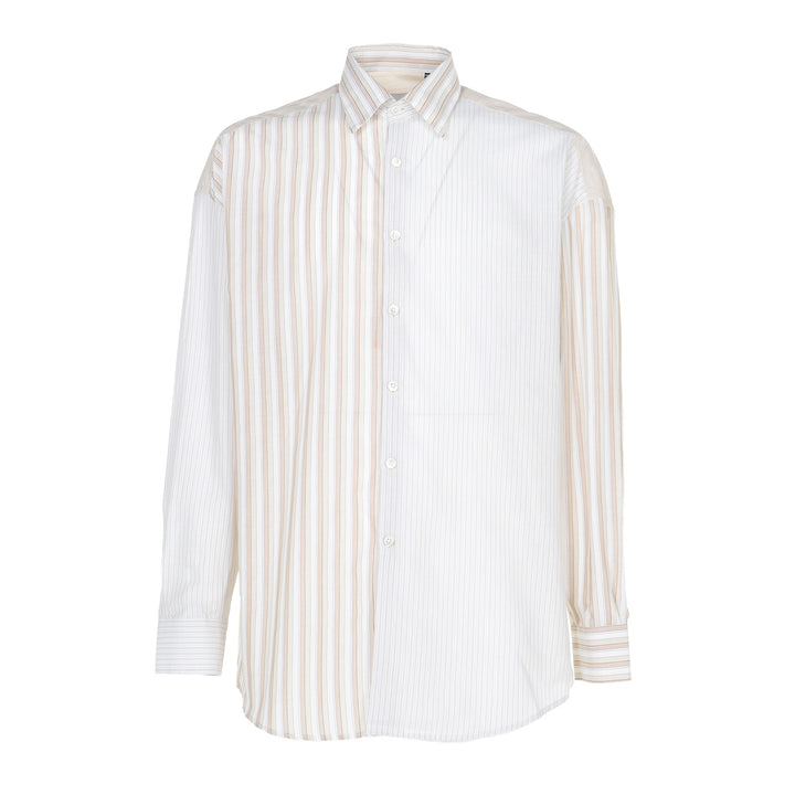 Camicia Valentino a righe in seta mista