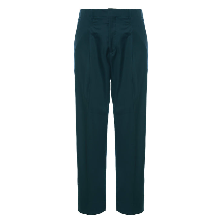 Pantalone Vincent blu in fresco di lana
