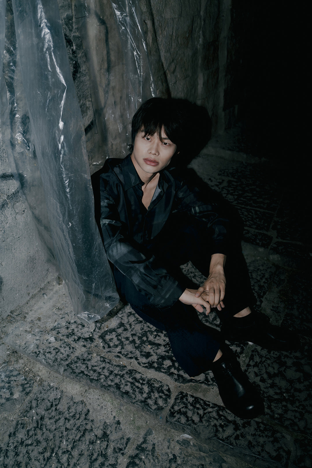 Camicia Valentino stampata all over in seta