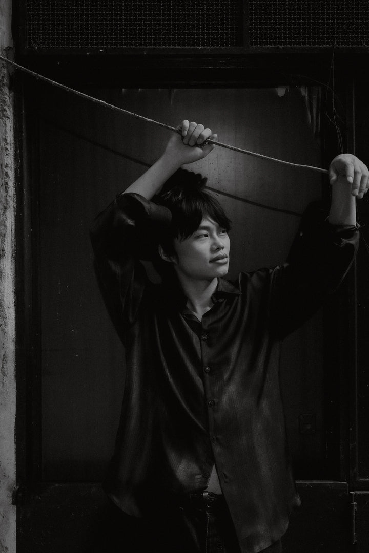 Camicia Valentino stampata all over in seta