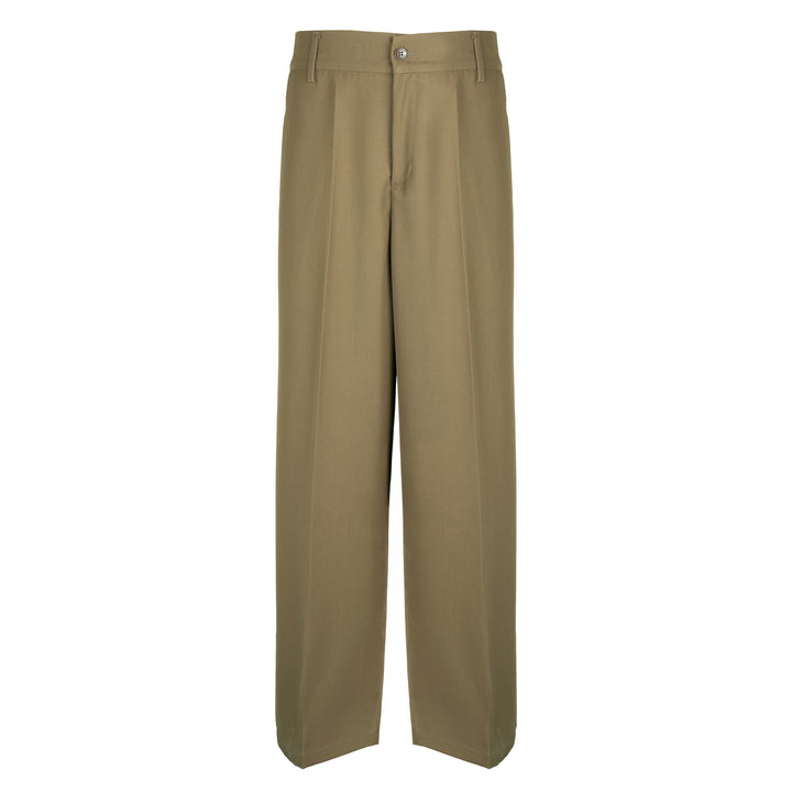 Pantalone Trentuno verde oliva in lana tecnica