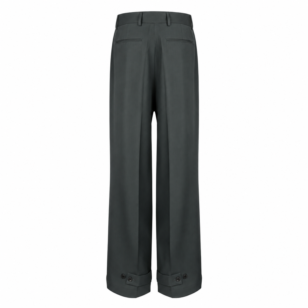 Pantalone Costin NT piombo in twill di lana