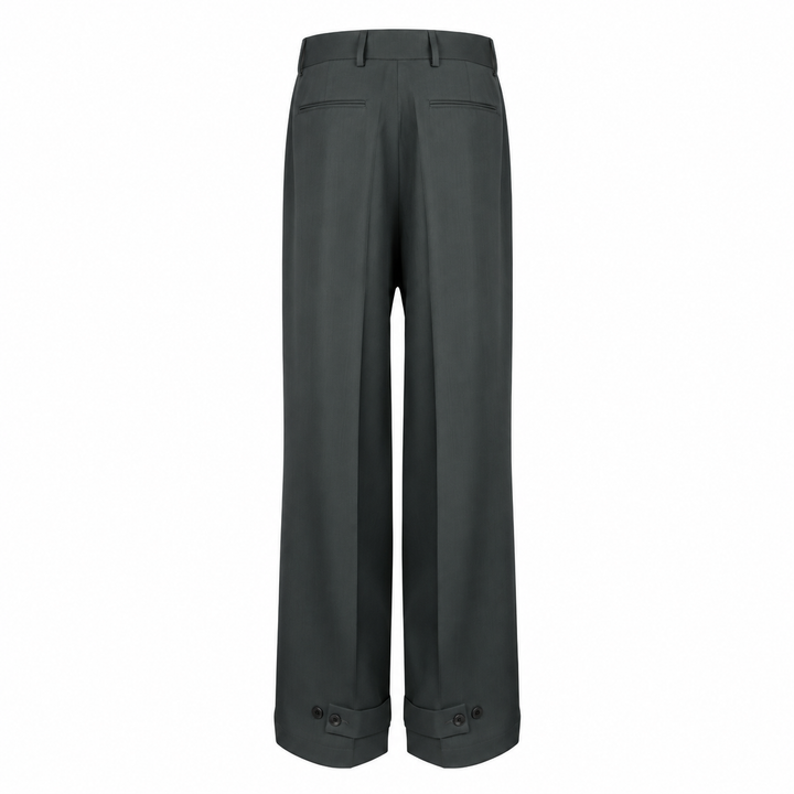 Pantalone Costin NT piombo in twill di lana