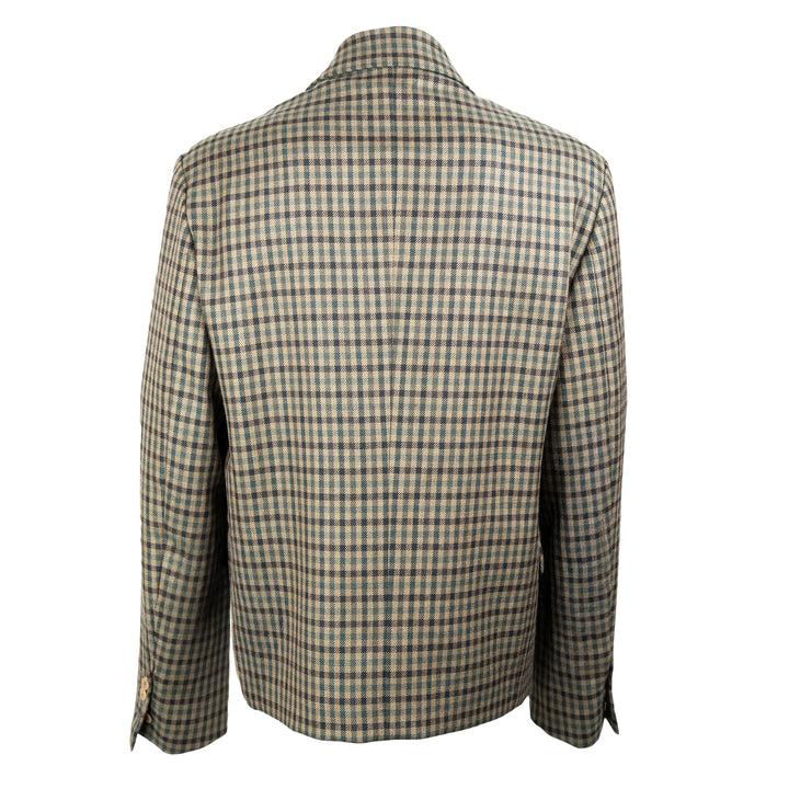 Blazer Mel a quadri in lana