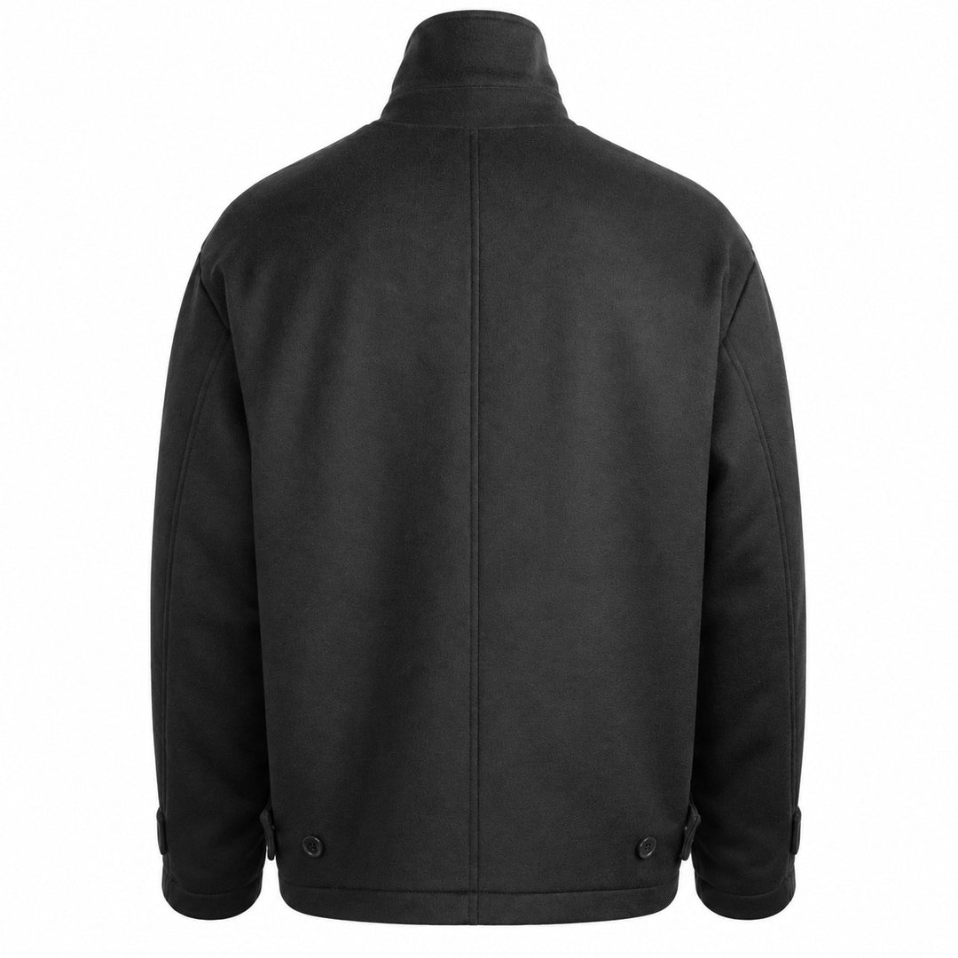 Giacca Gordon nero in lana e cashmere