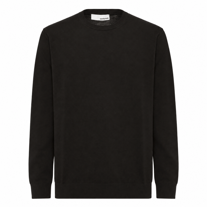 Pullover Rakesh marrone in lana