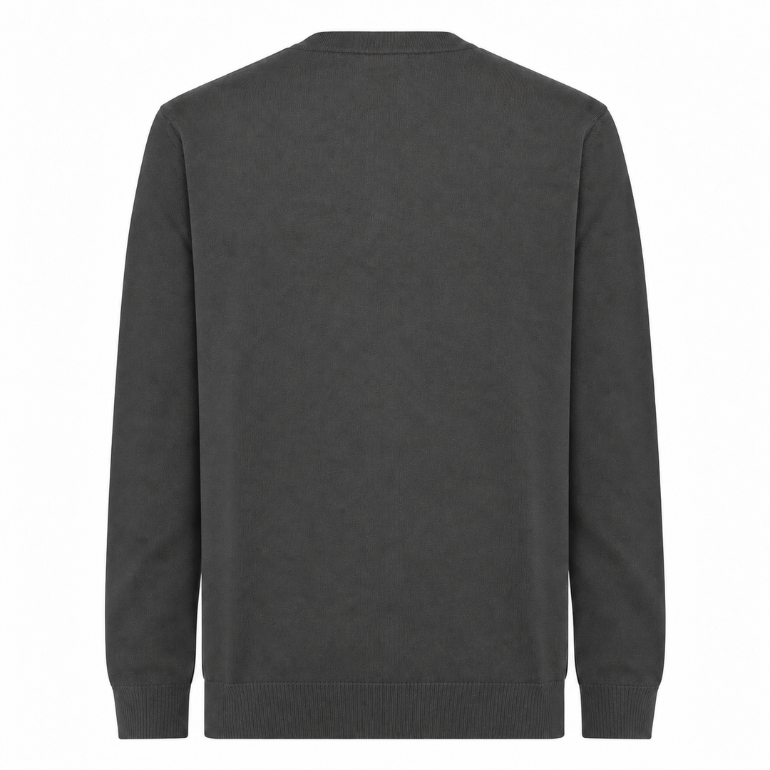 Pullover Rakesh grigio in lana