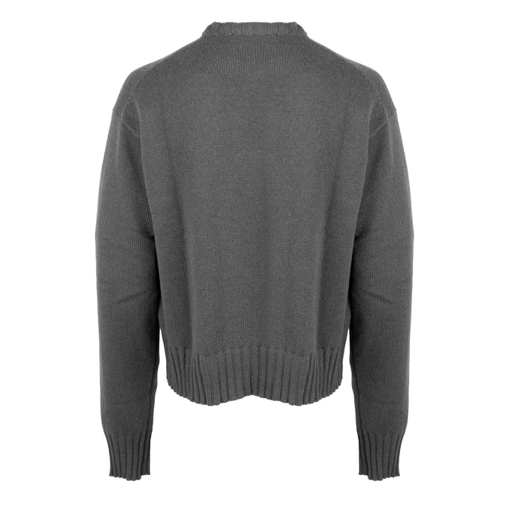 Pullover girocollo Rolf grigio boxy fit gauge 5