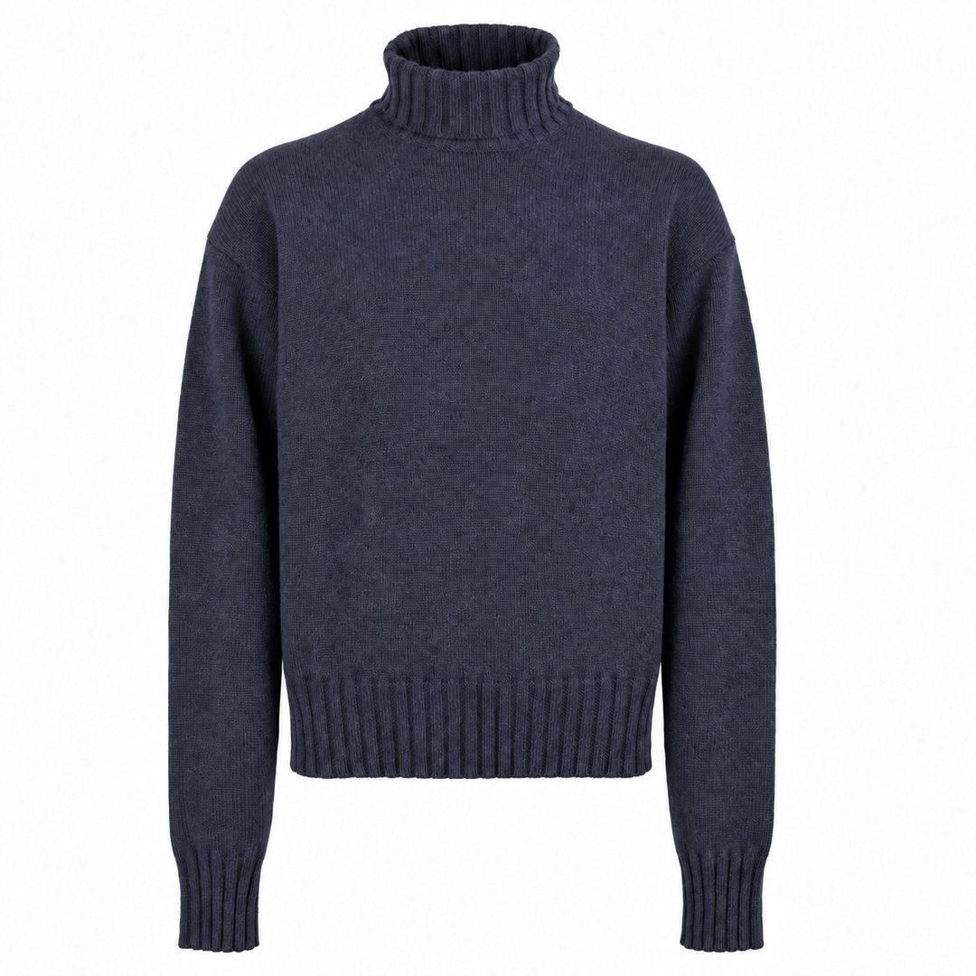 Dolcevita Tage blu in in cashmere