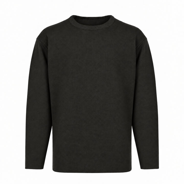 Pullover Ryuji marrone in lana