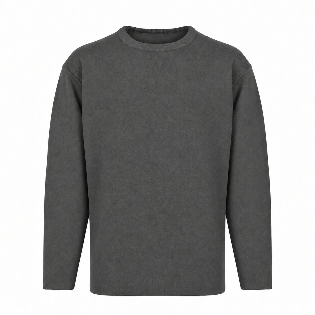 Pullover Ryuji Grigio in lana