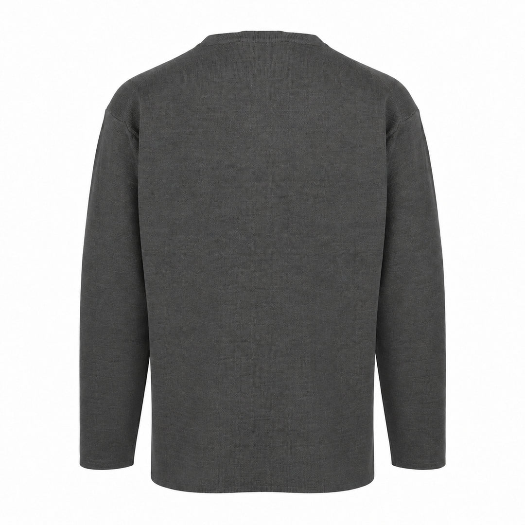 Pullover Ryuji Grigio in lana