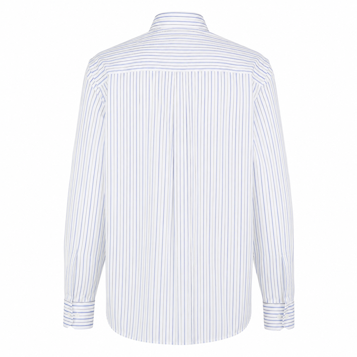 Camicia Andrea base bianca a righe
