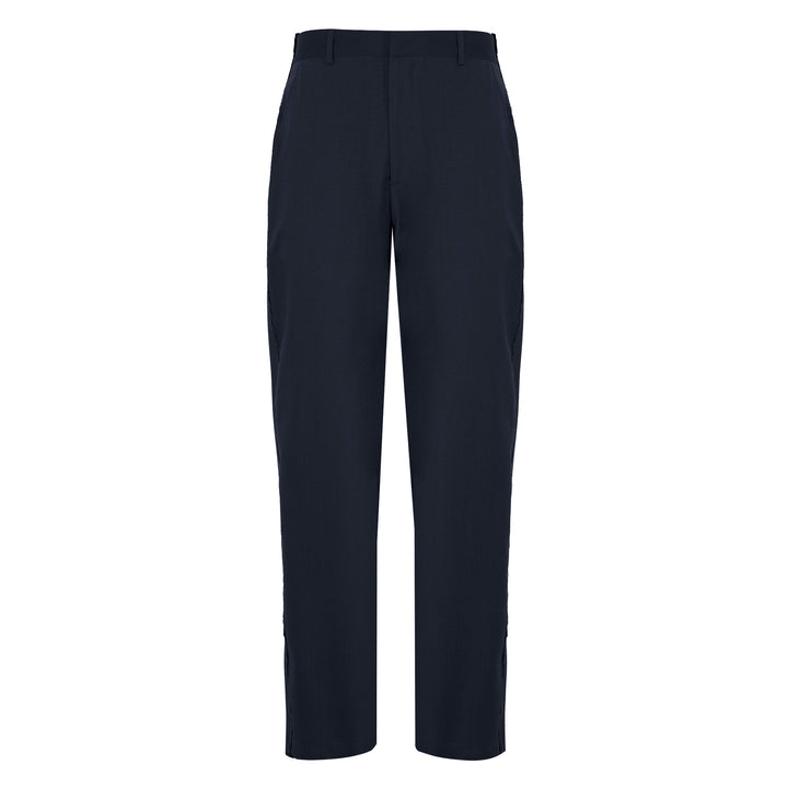 Pantalone Allen blu in fresco di lana