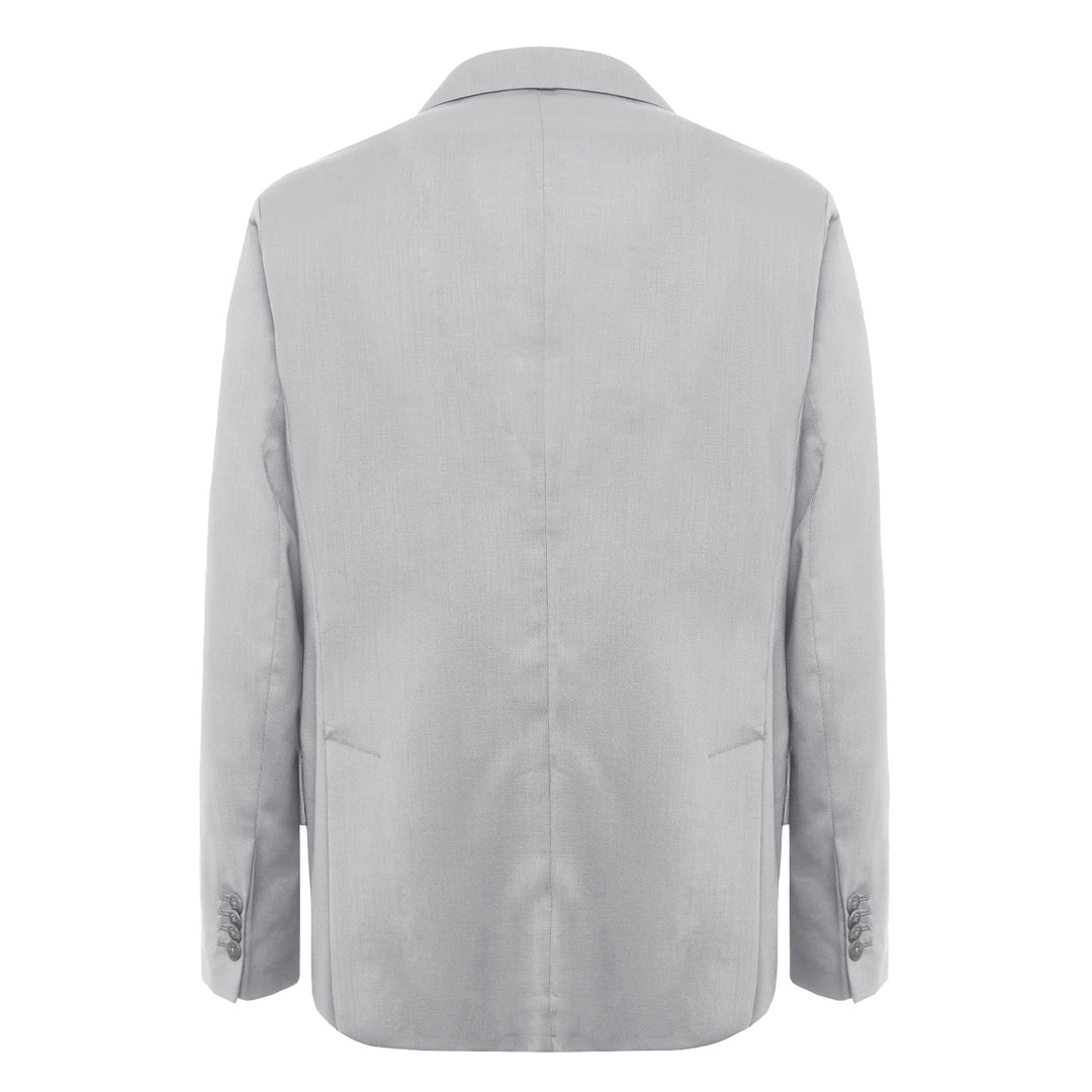 Blazer Demna grigio in fresco di lana