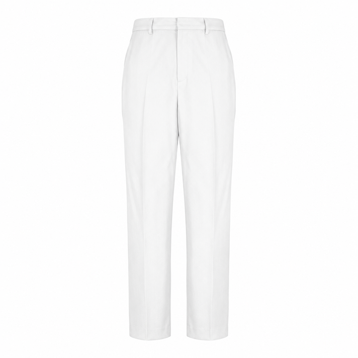 Pantalone Alain bianco in fresco di lana