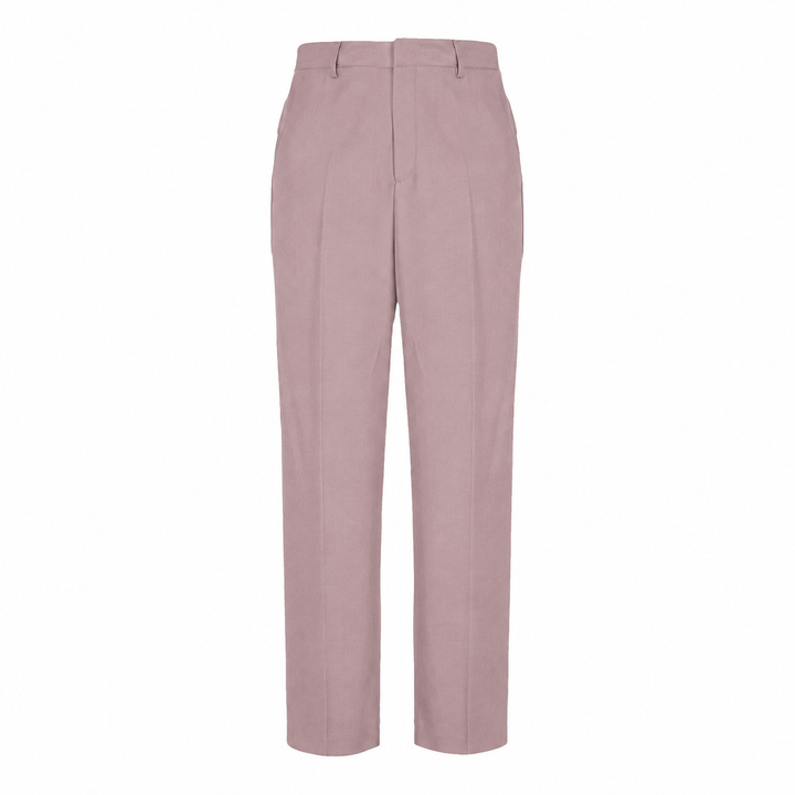 Pantalone Alain glicine in fresco di lana