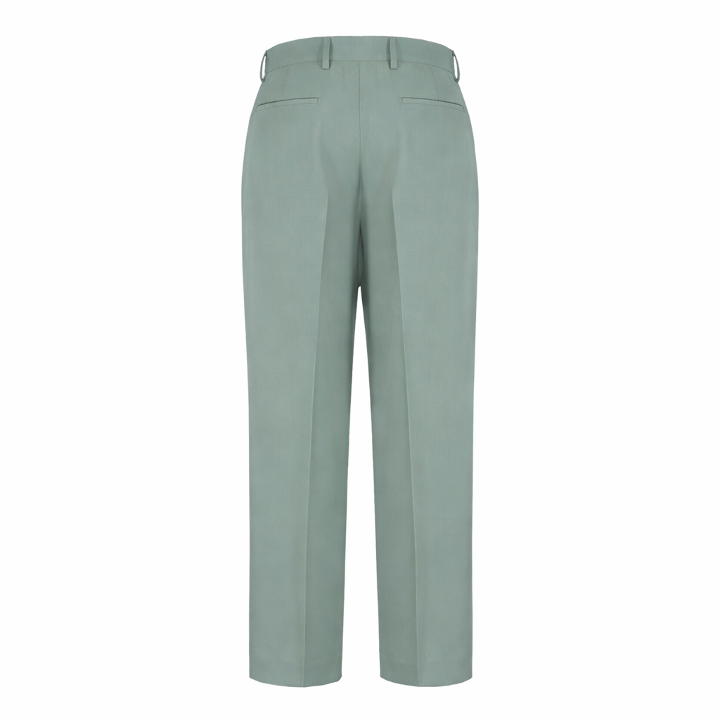 Pantalone Alain azzurro in fresco di lana