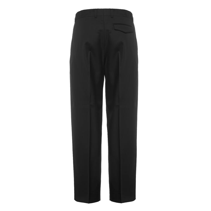 Black Vincent trousers in cool wool