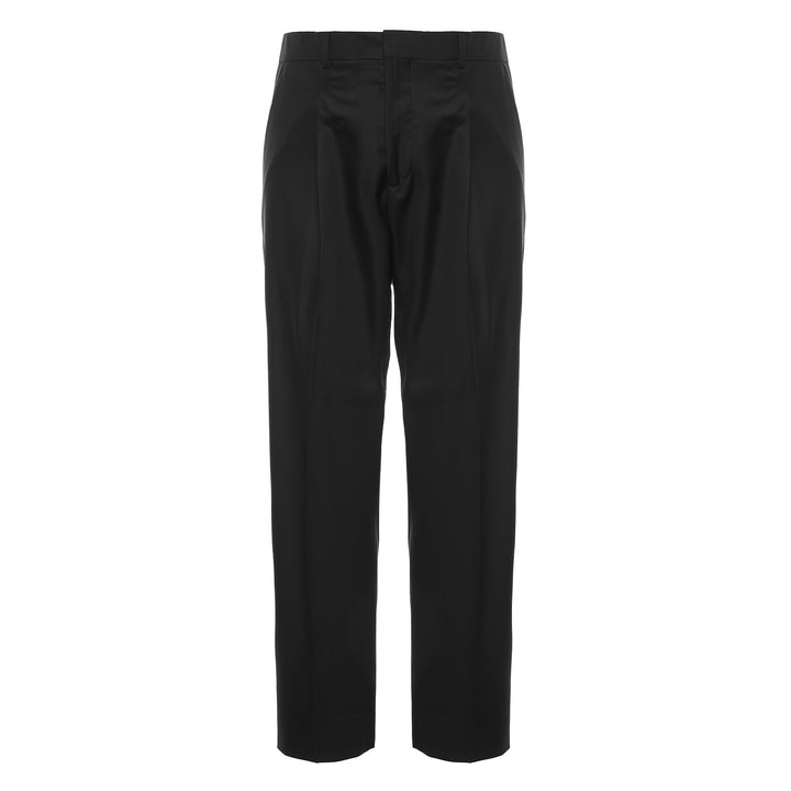 Black Vincent trousers in cool wool