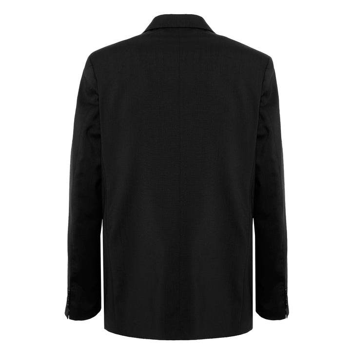 Blazer Donatien nero in fresco di lana