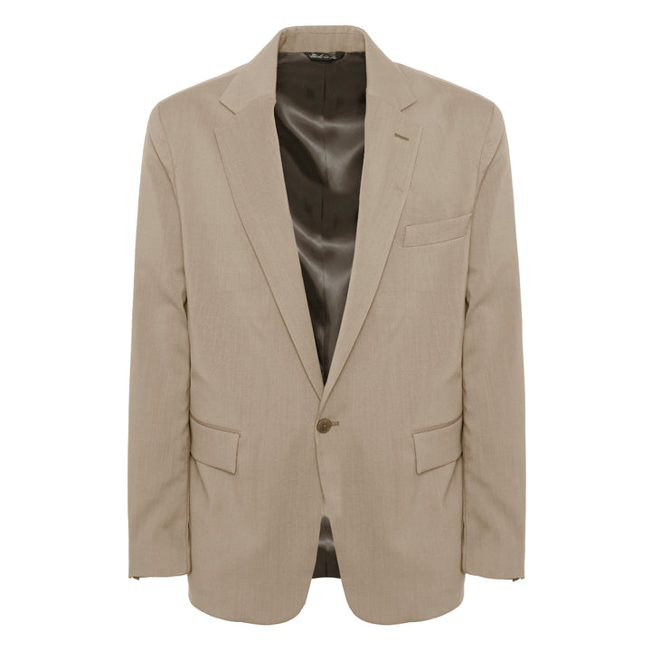 Blazer Joel fango in fresco di lana