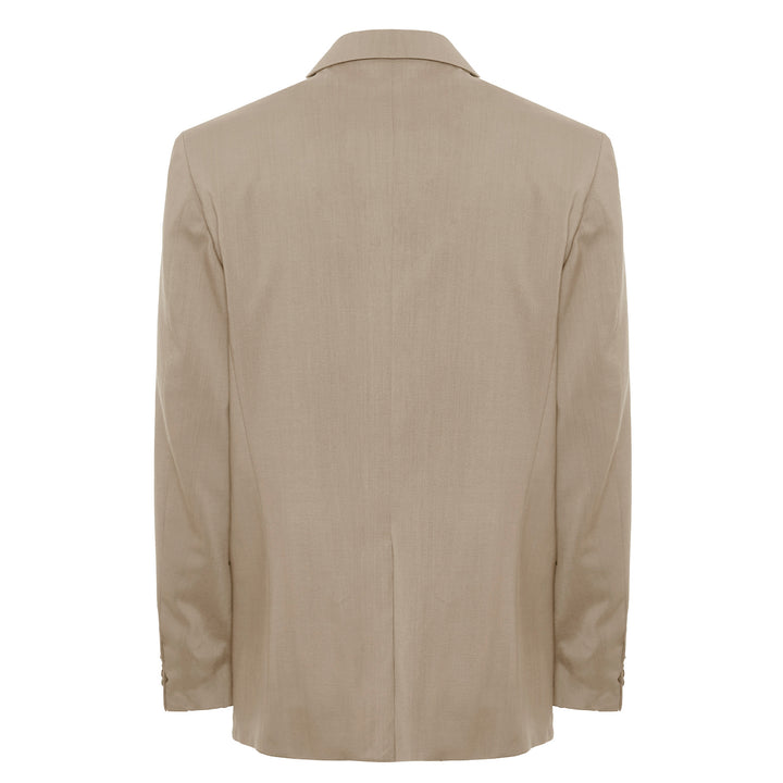 Blazer Joel fango in fresco di lana