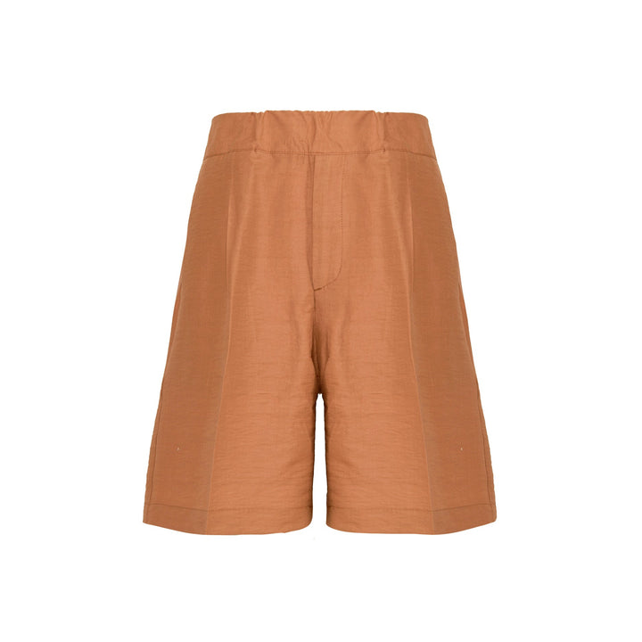 Pantaloncino Tony arancione in tencel