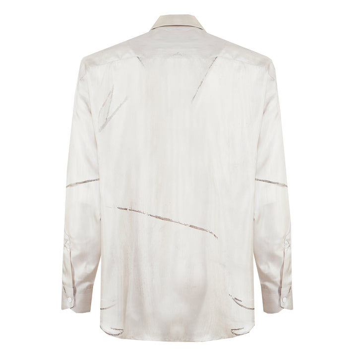 Valentino all-over printed silk shirt