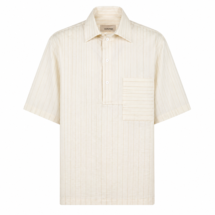Polo Polx in misto cotone, lino e seta