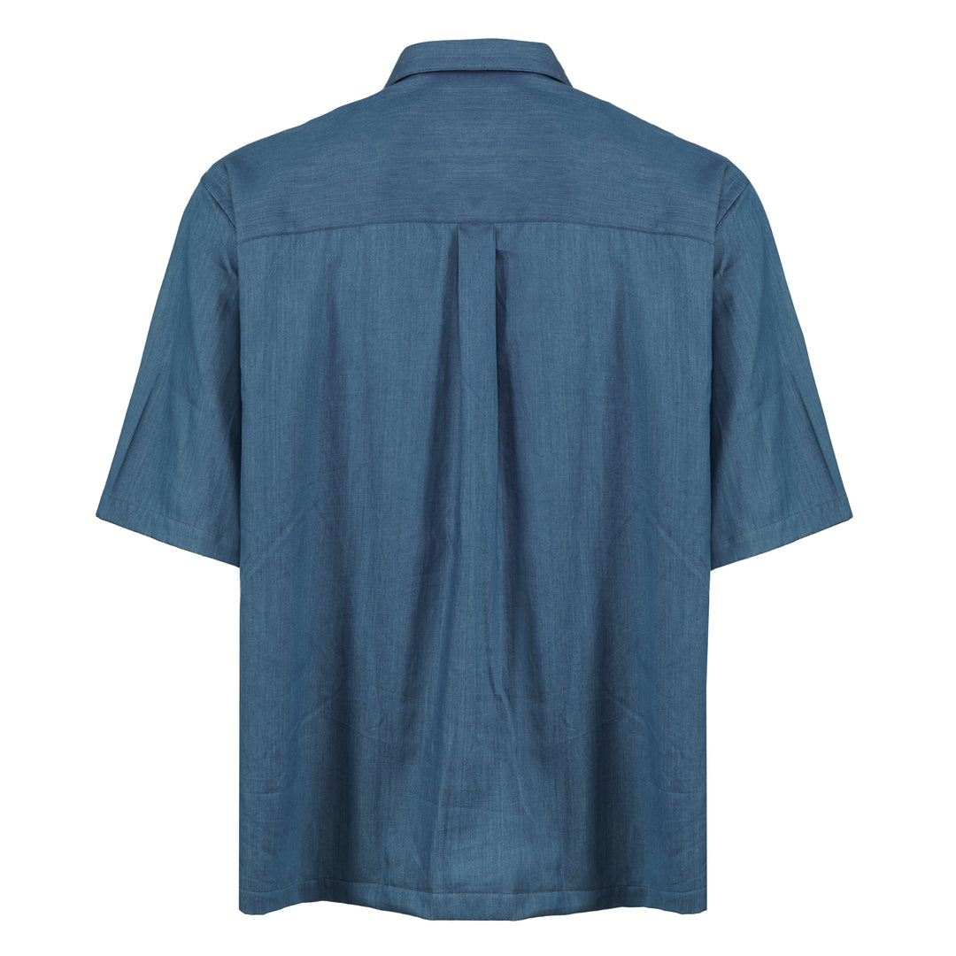 Polo Polx blu in denim