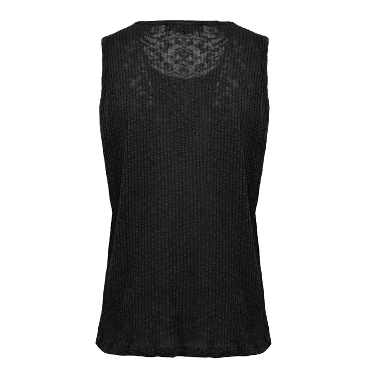 T-shirt Toby nero in cotone