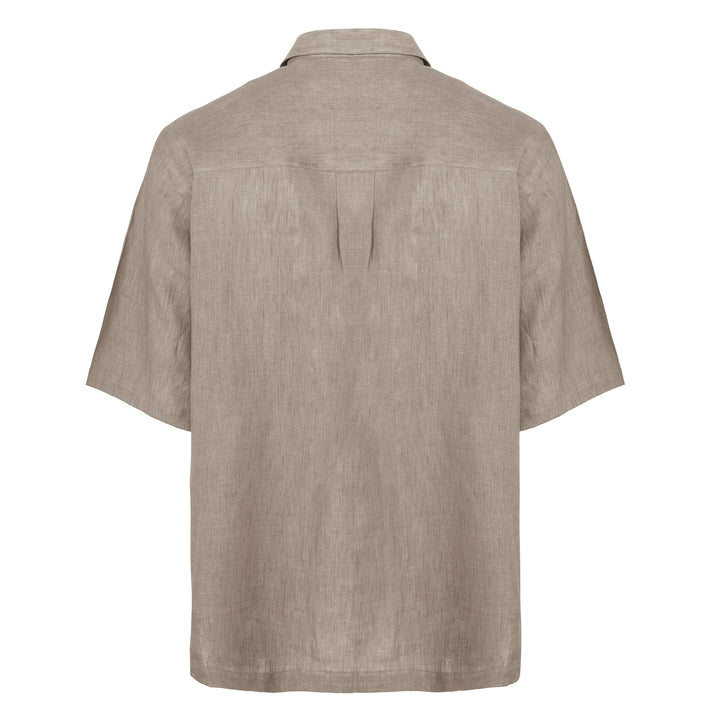 Polo Polx beige in lino