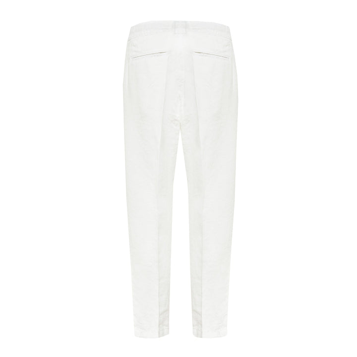 Pantaloni Jean 19 marrone in lino