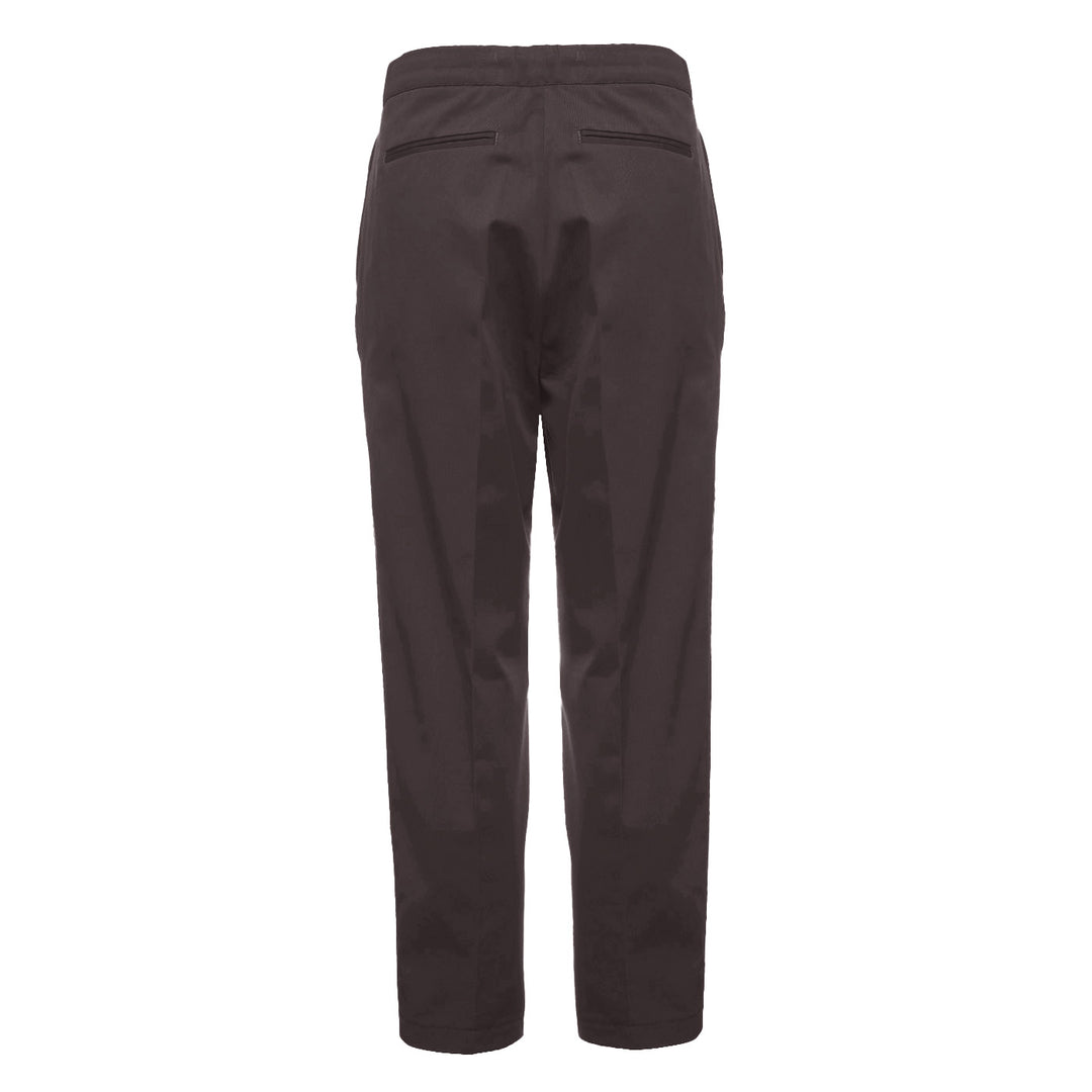 Pantaloni Jean 19 marrone in lino