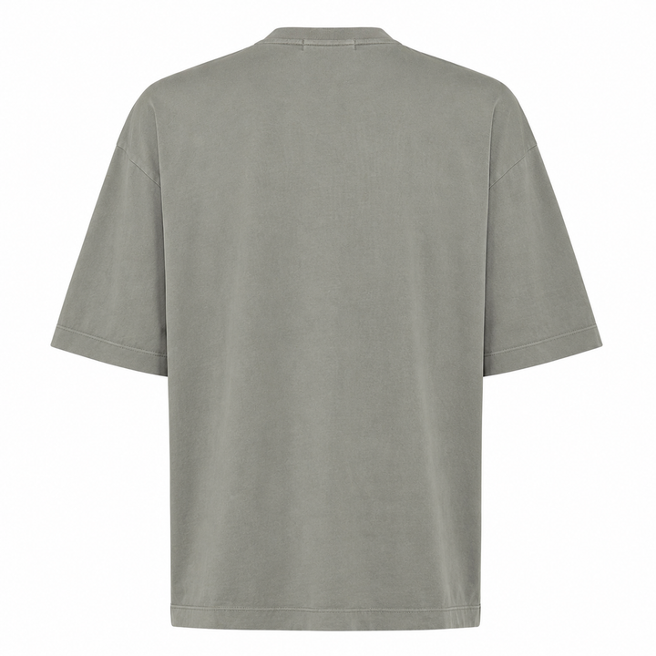 T-shirt Vant verde fango in cotone
