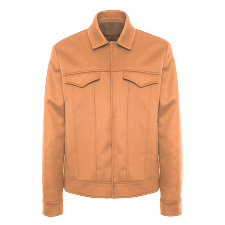 Dani Trucker Jacket in Cashmere and Wool