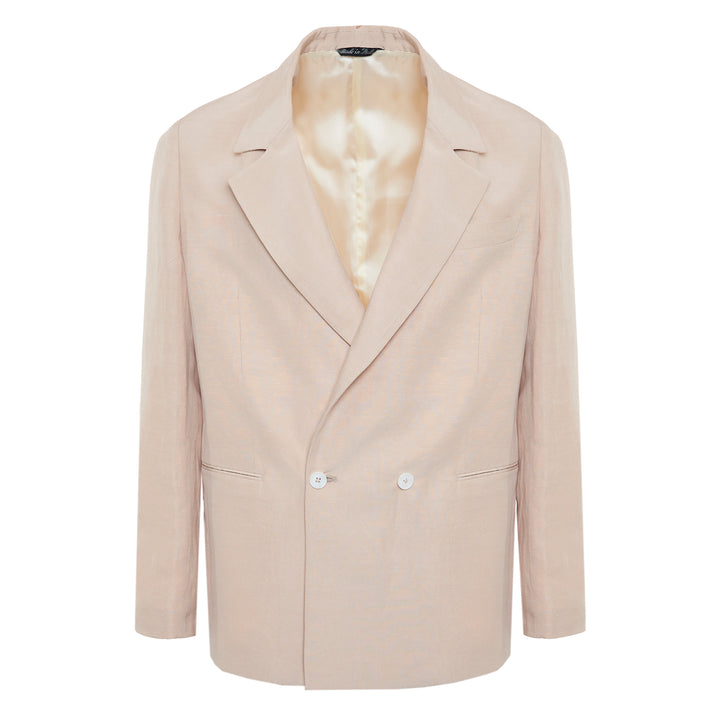 Donatien brown wool twill blazer