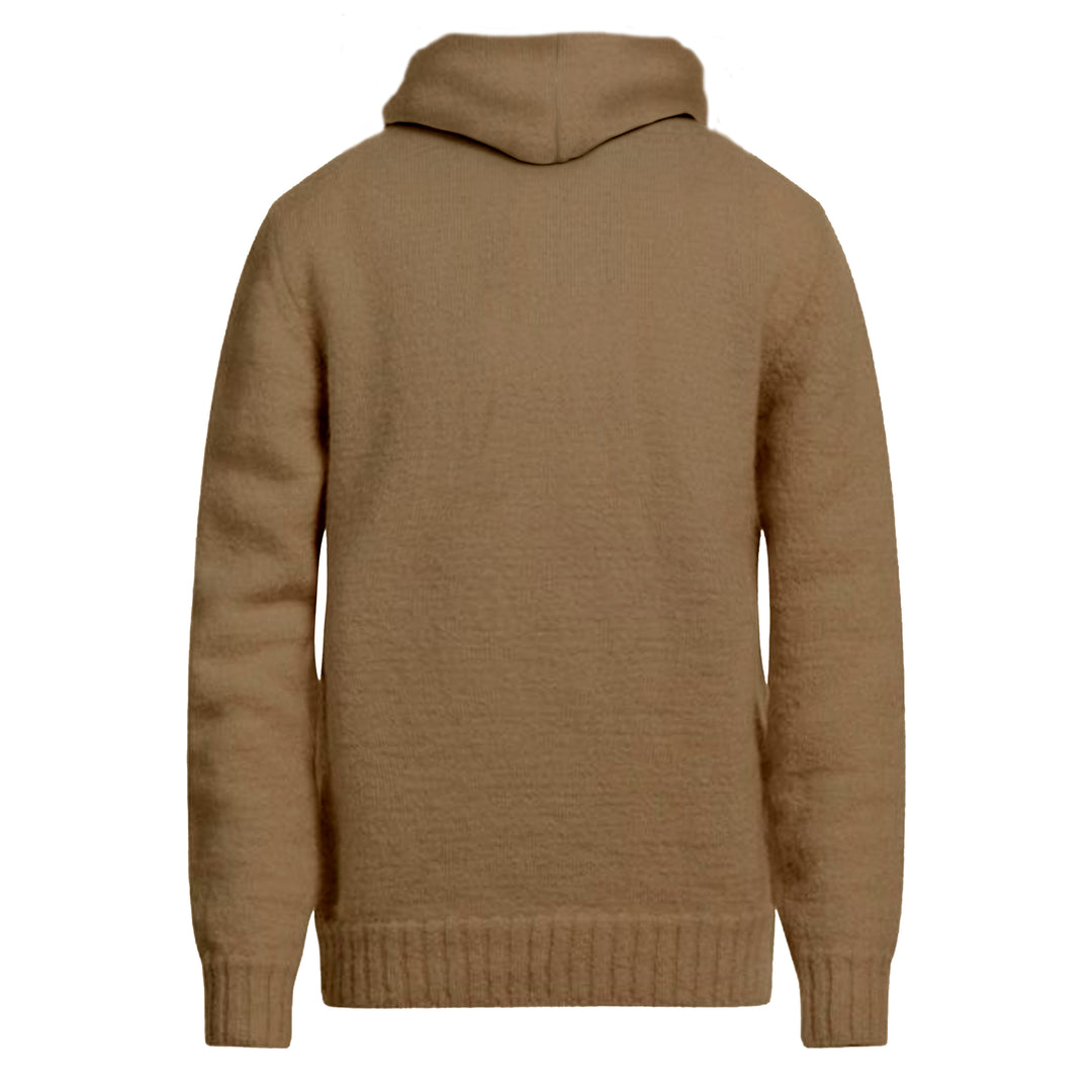 Hood Mohair Wool Sweatshirt