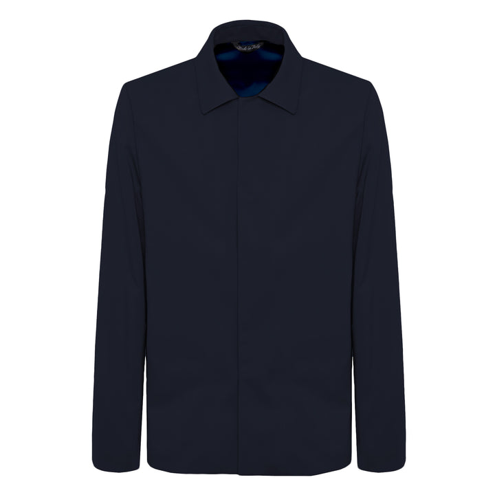 Mike blue wool blazer