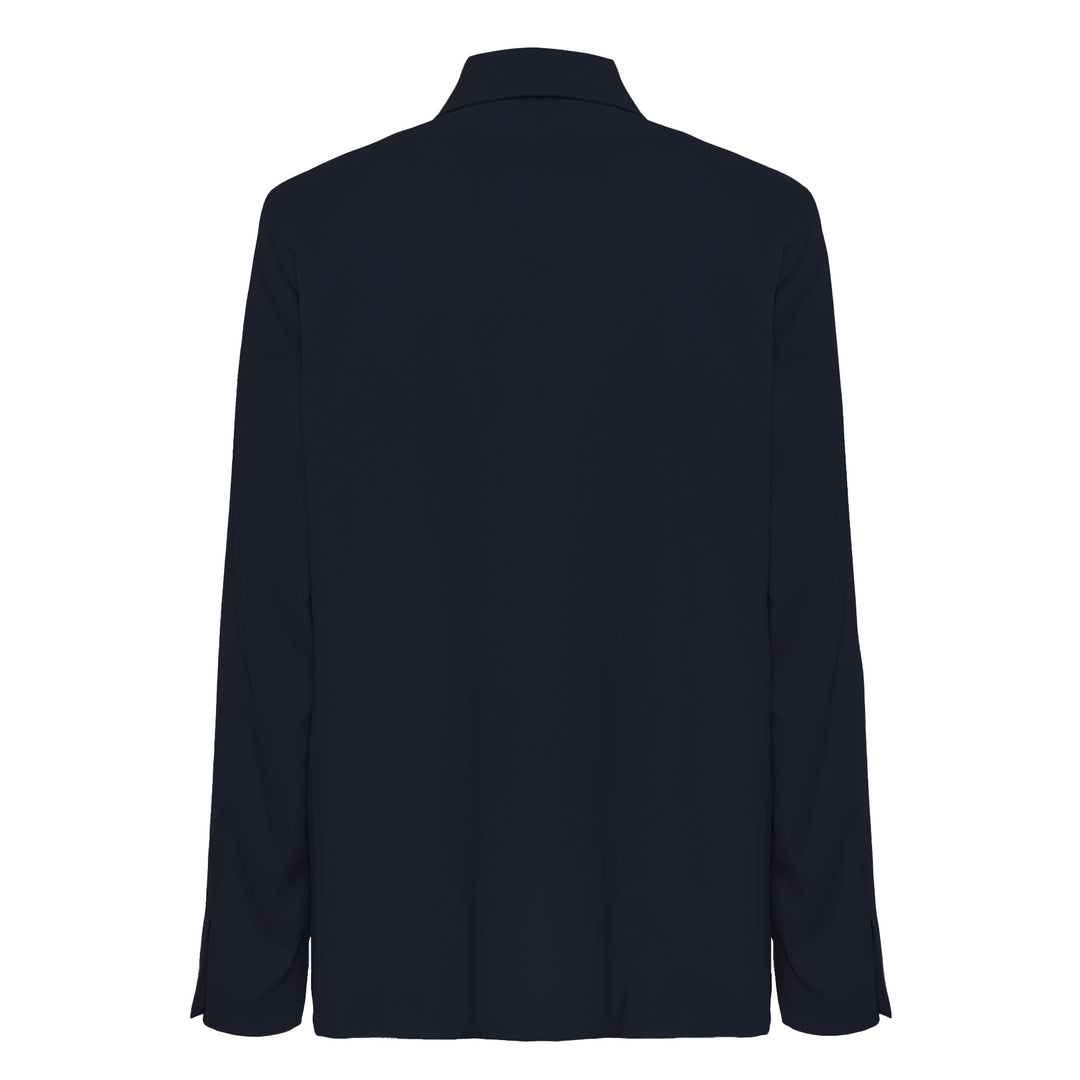 Mike blue wool blazer
