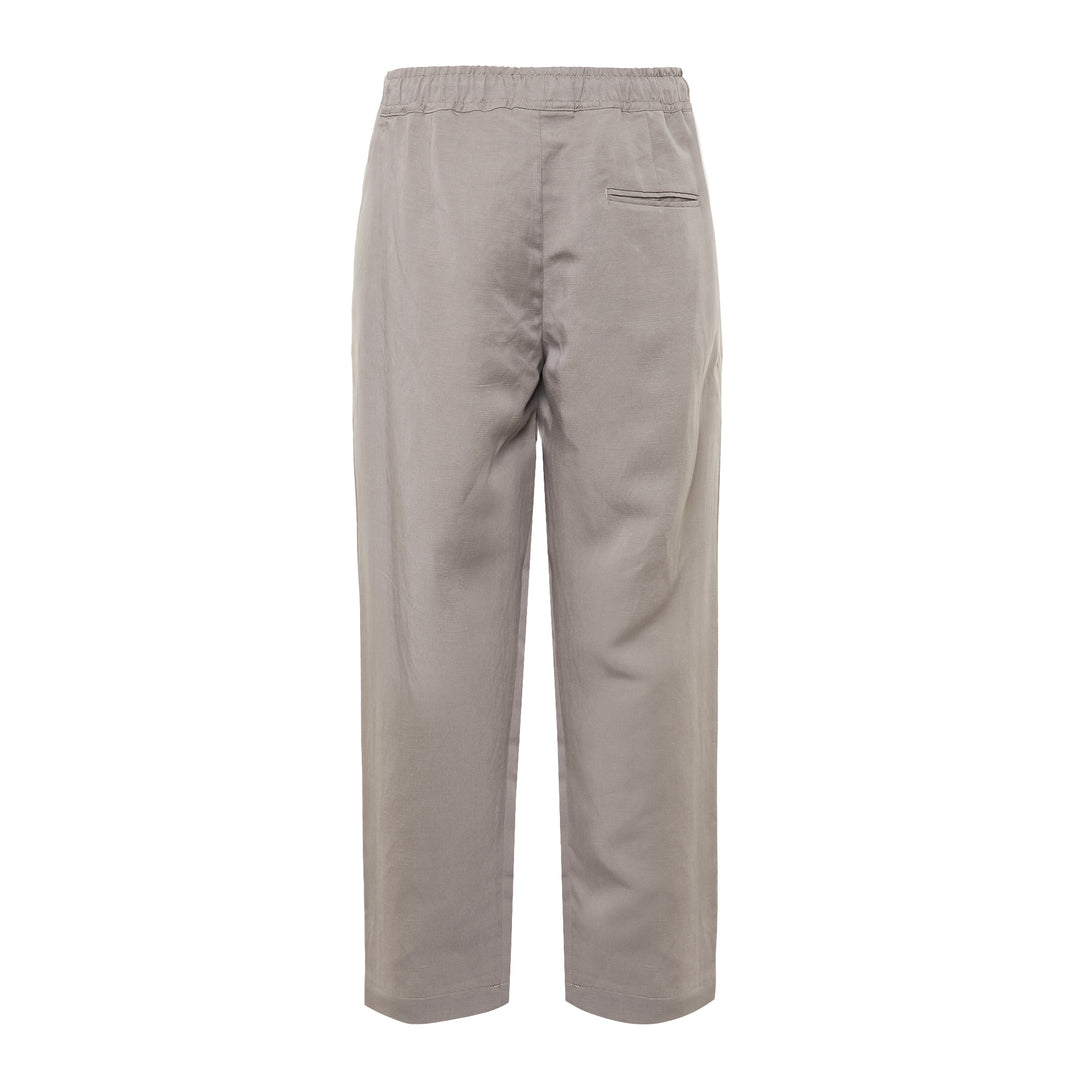 Pajama Pantaloni in Lino e Tencel