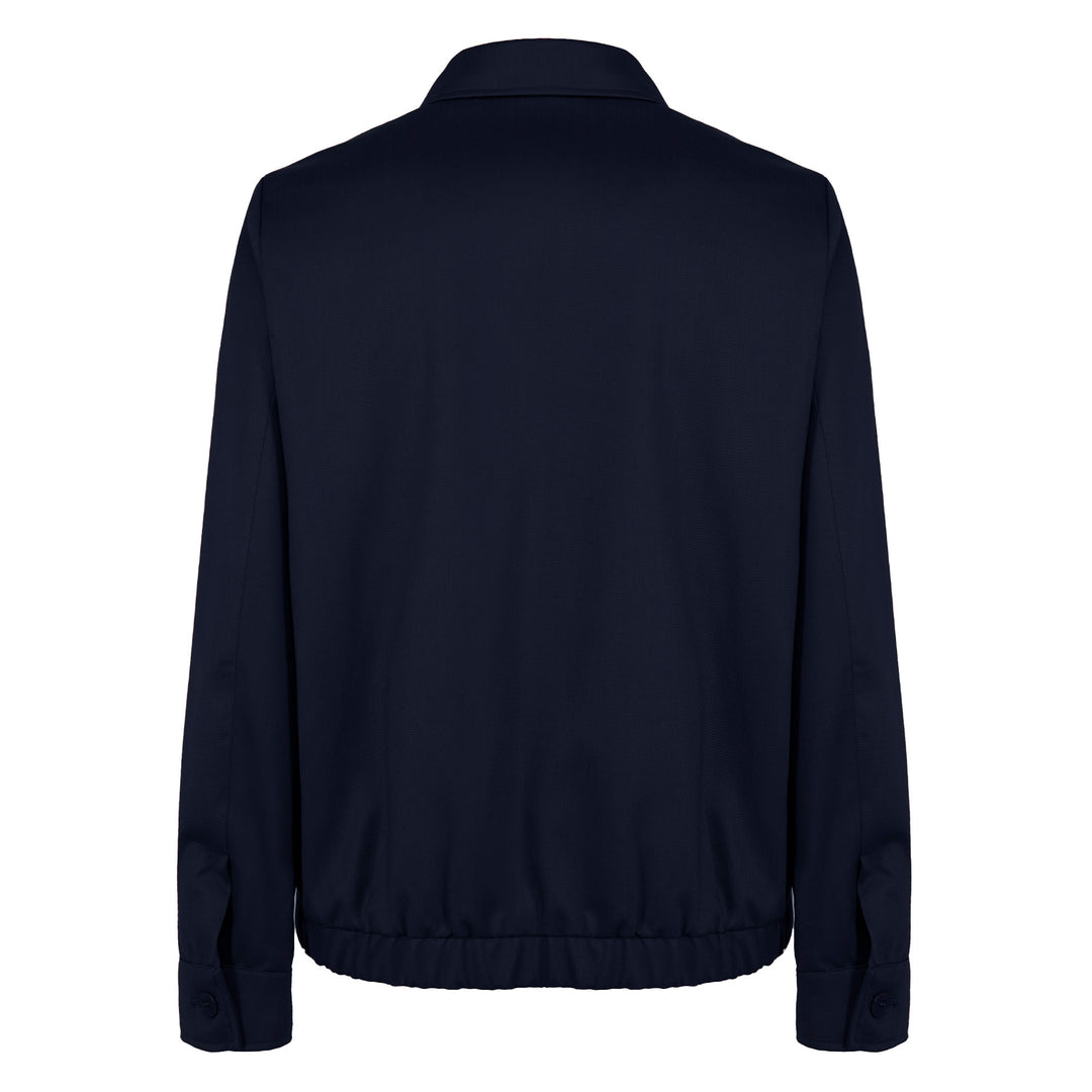 Polov blue zip-up jacket