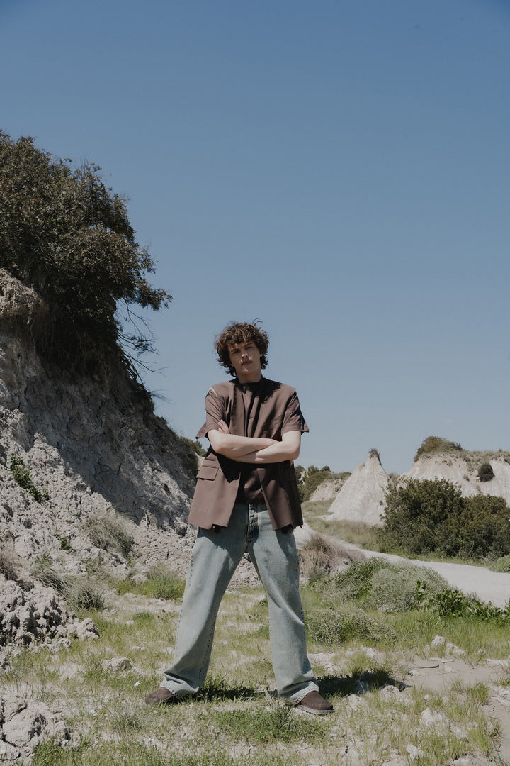 T-shirt Vant ebano in cotone